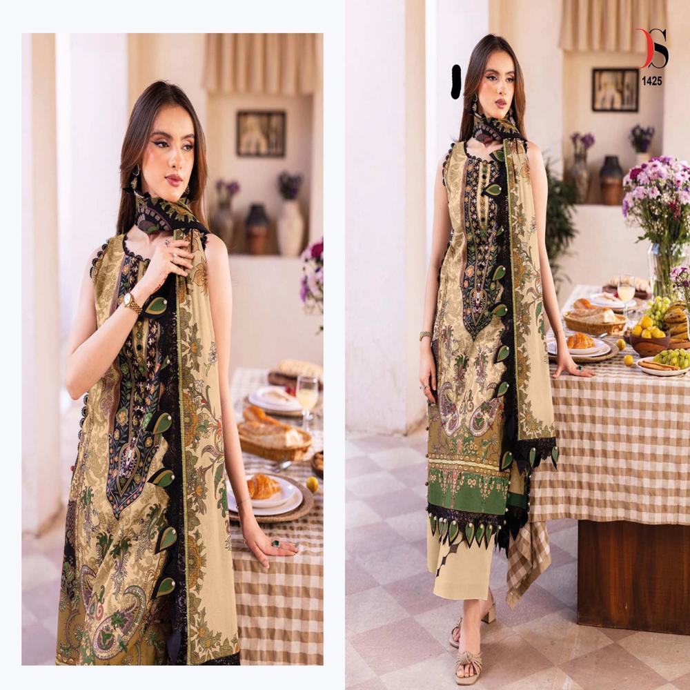 Pakistani Suit Set - Color: Multicolor