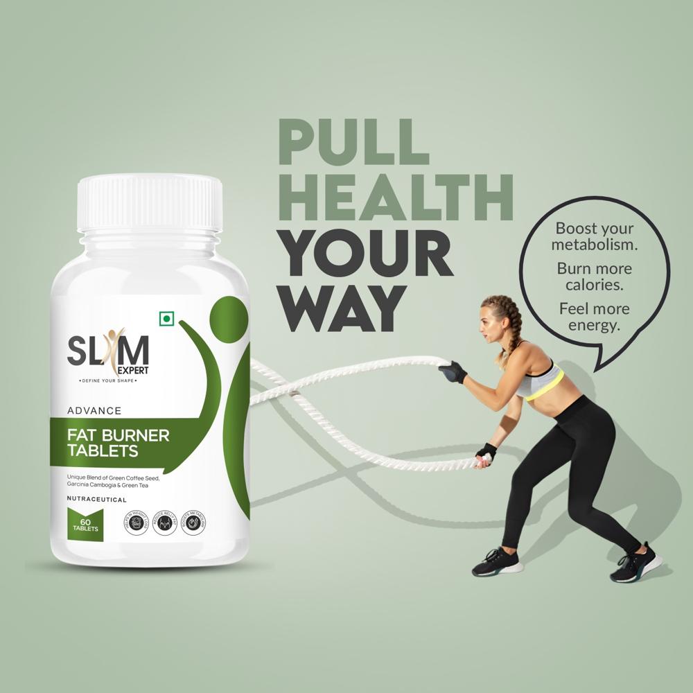 Fat Burner Tablets 60 Tablets | Weight Management & Metabolism Support Formula