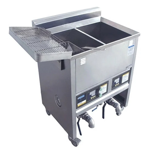 Rectangular Fryer - Material: Stainless Steel