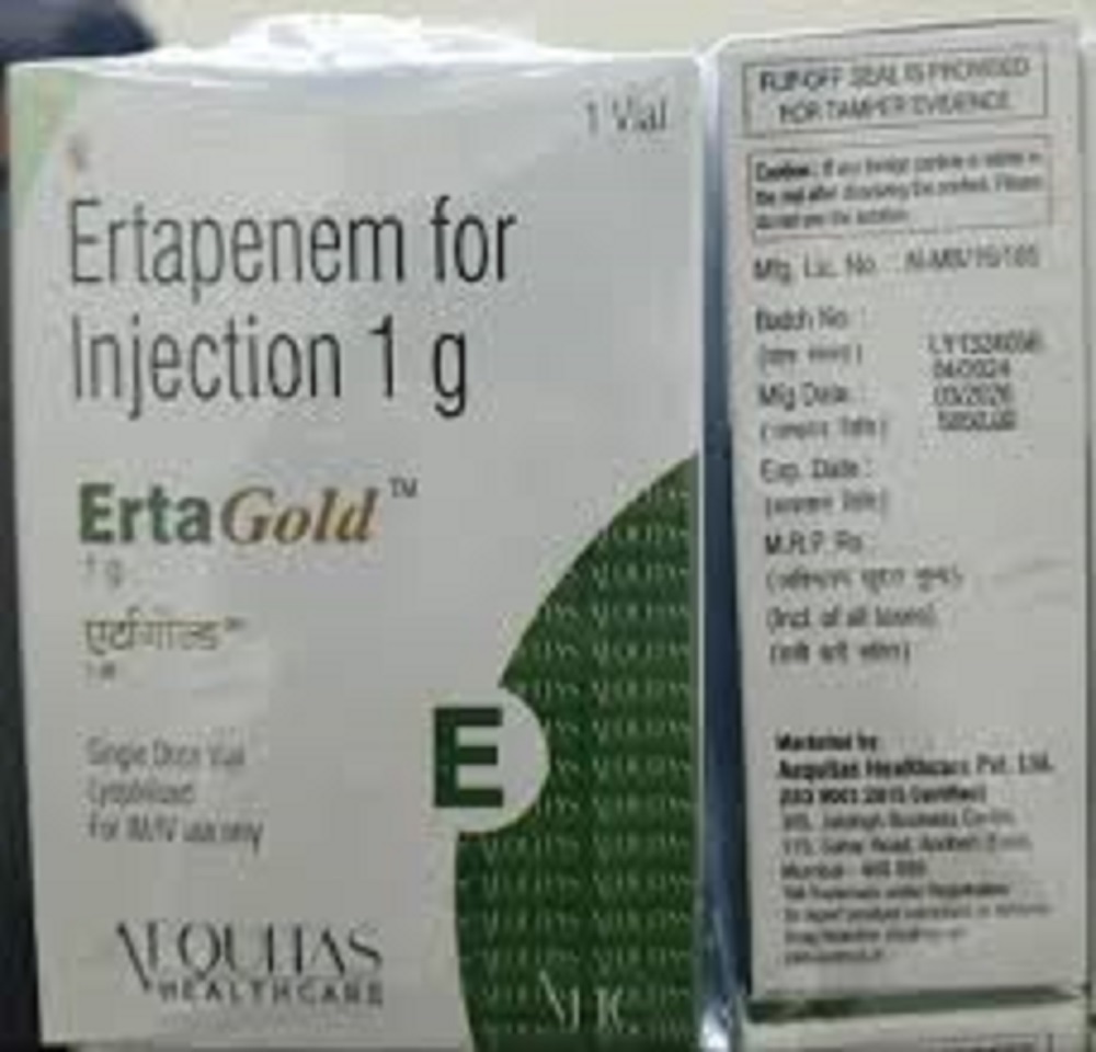 Ertagold 1 g इंजेक्शन