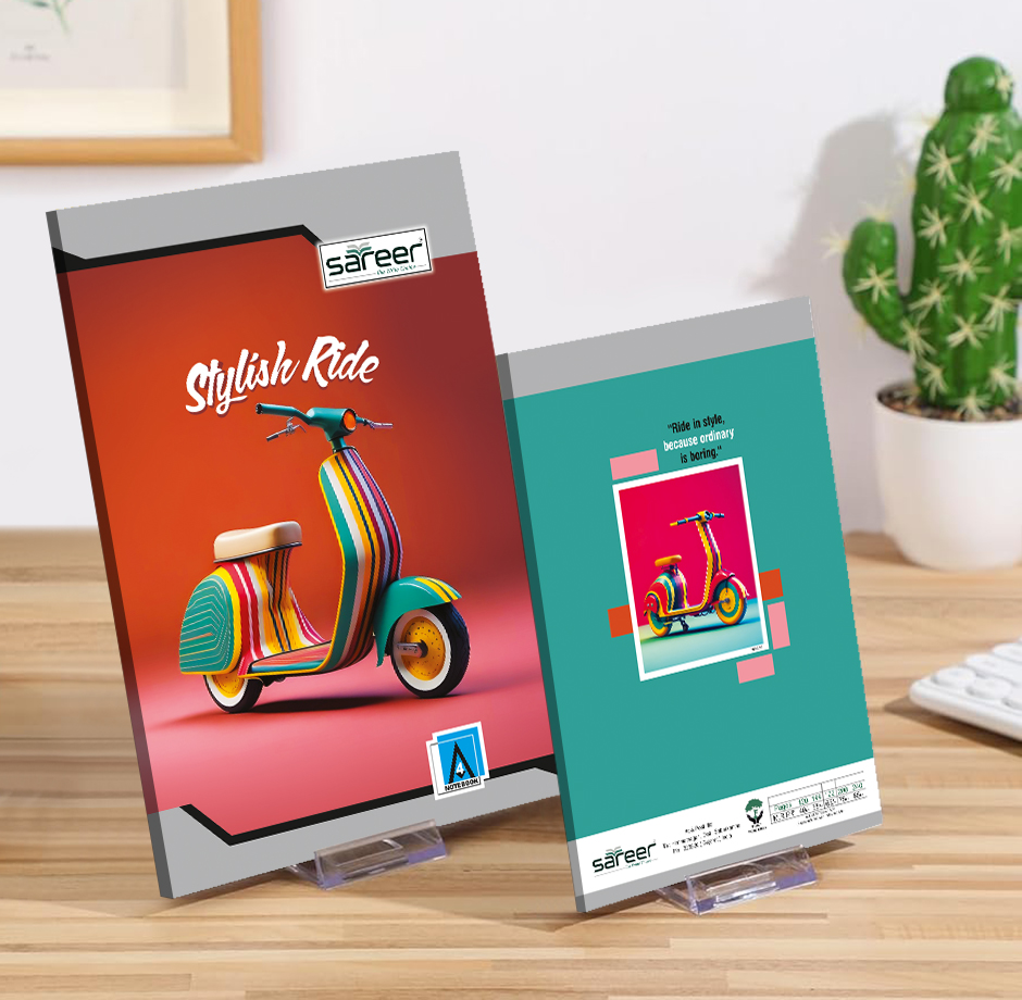 200 Pages A4 Long Book - Feature: High Quality