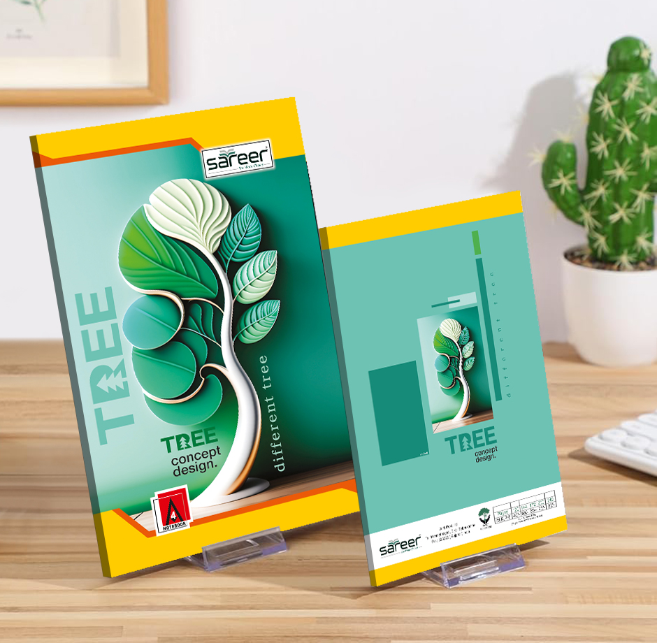 360 Page A4 Long Book - Binding: Stapler