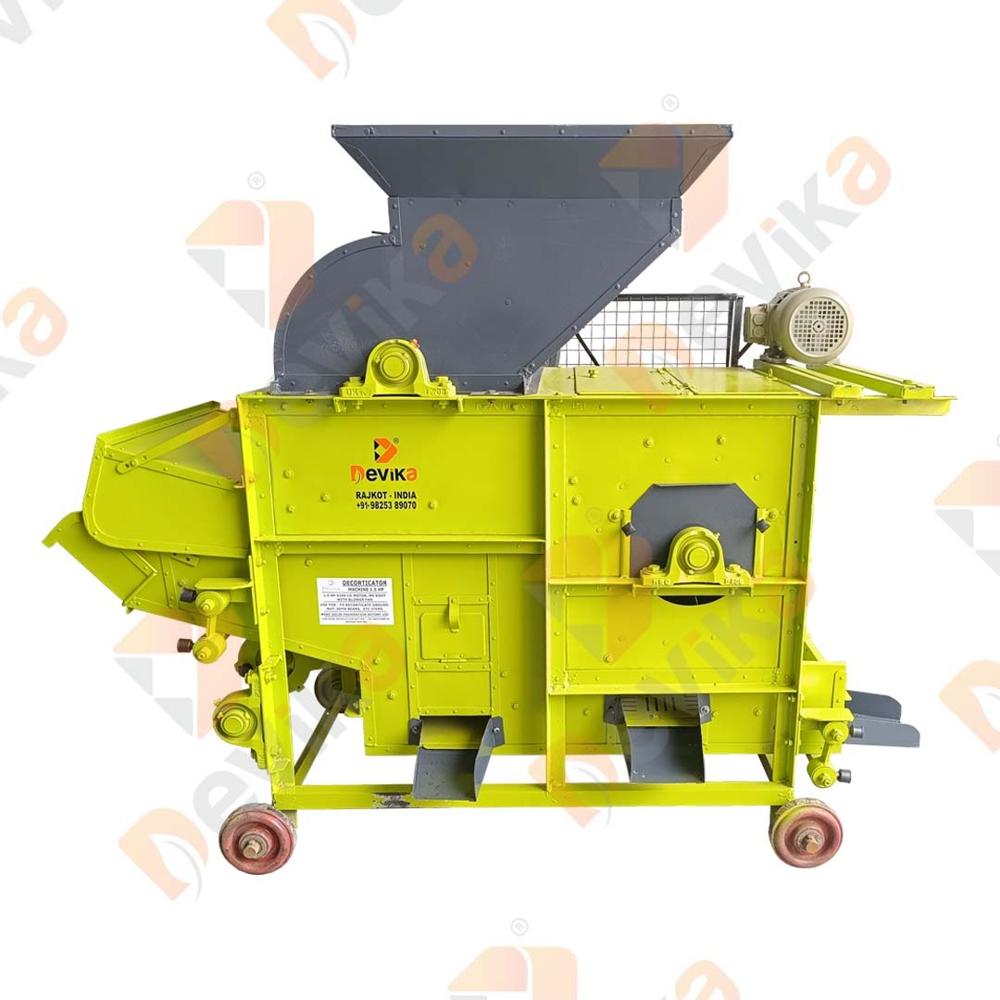 Castor Seed Decorticator - Capacity: 300-400 Kg