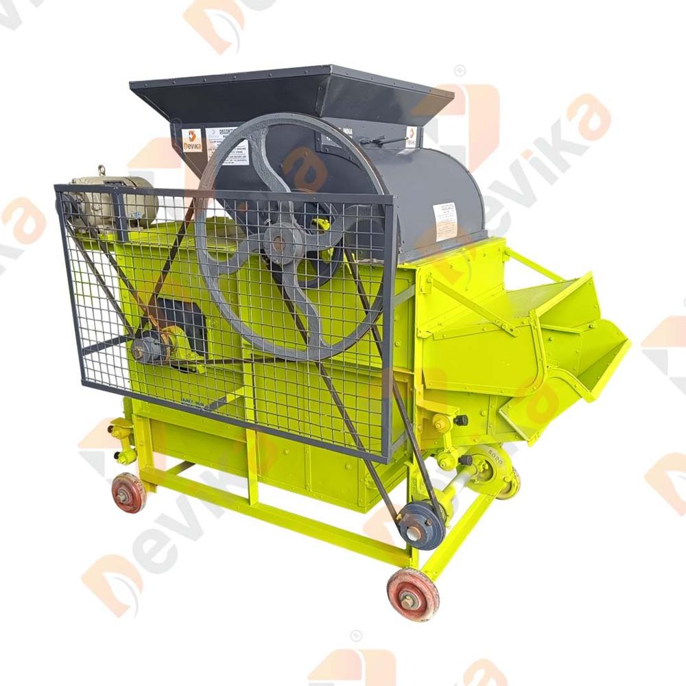 Castor Seed Decorticator - Capacity: 300-400 Kg