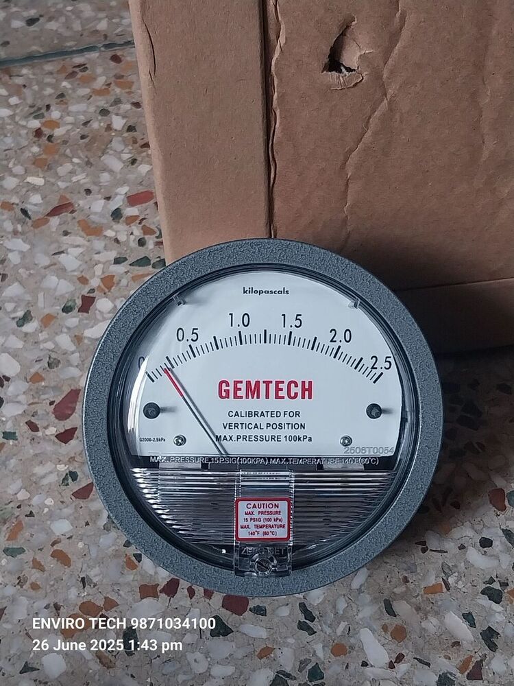 GEMTECH DIFFERENTIAL PRESSURE GAUGE FROM Solaris Industrial Estate MAHARASHTRA MUMBAI