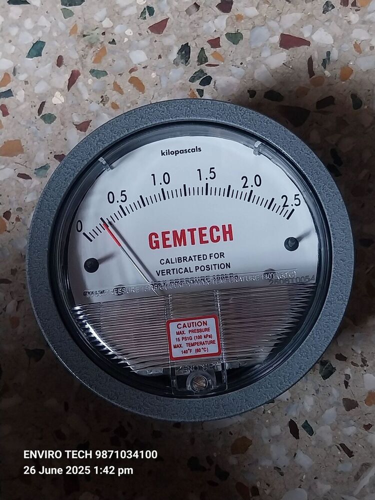 GEMTECH DIFFERENTIAL PRESSURE GAUGE FROM Solaris Industrial Estate MAHARASHTRA MUMBAI