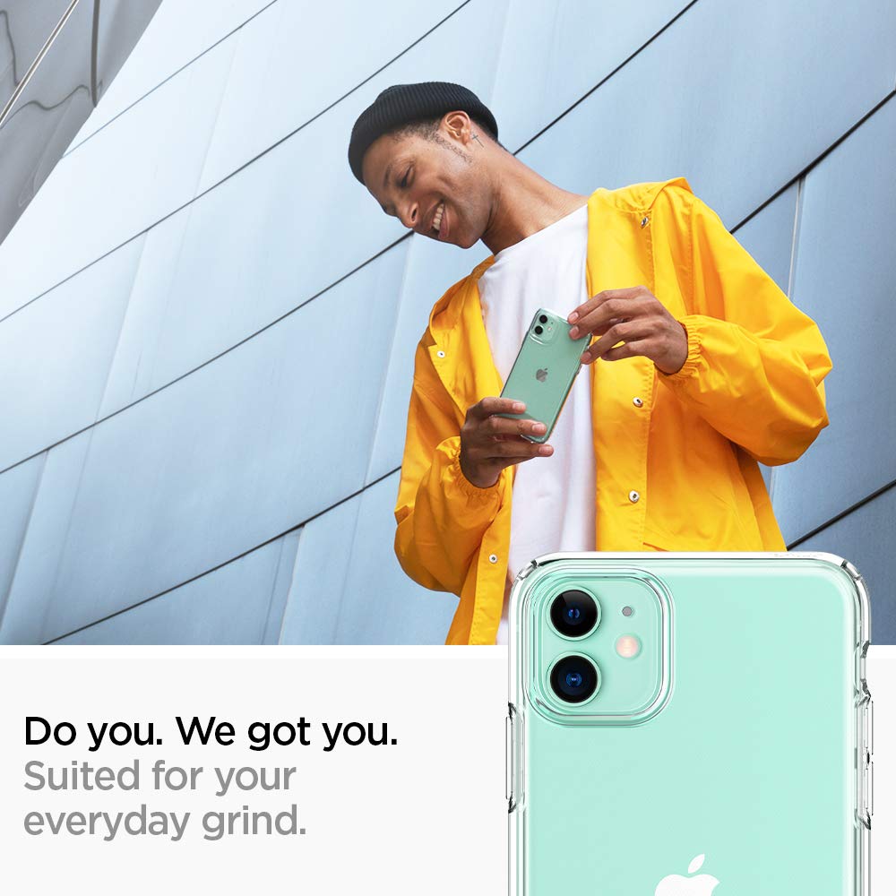 Spigen Cover Case For iPhone 11- Crystal Clear