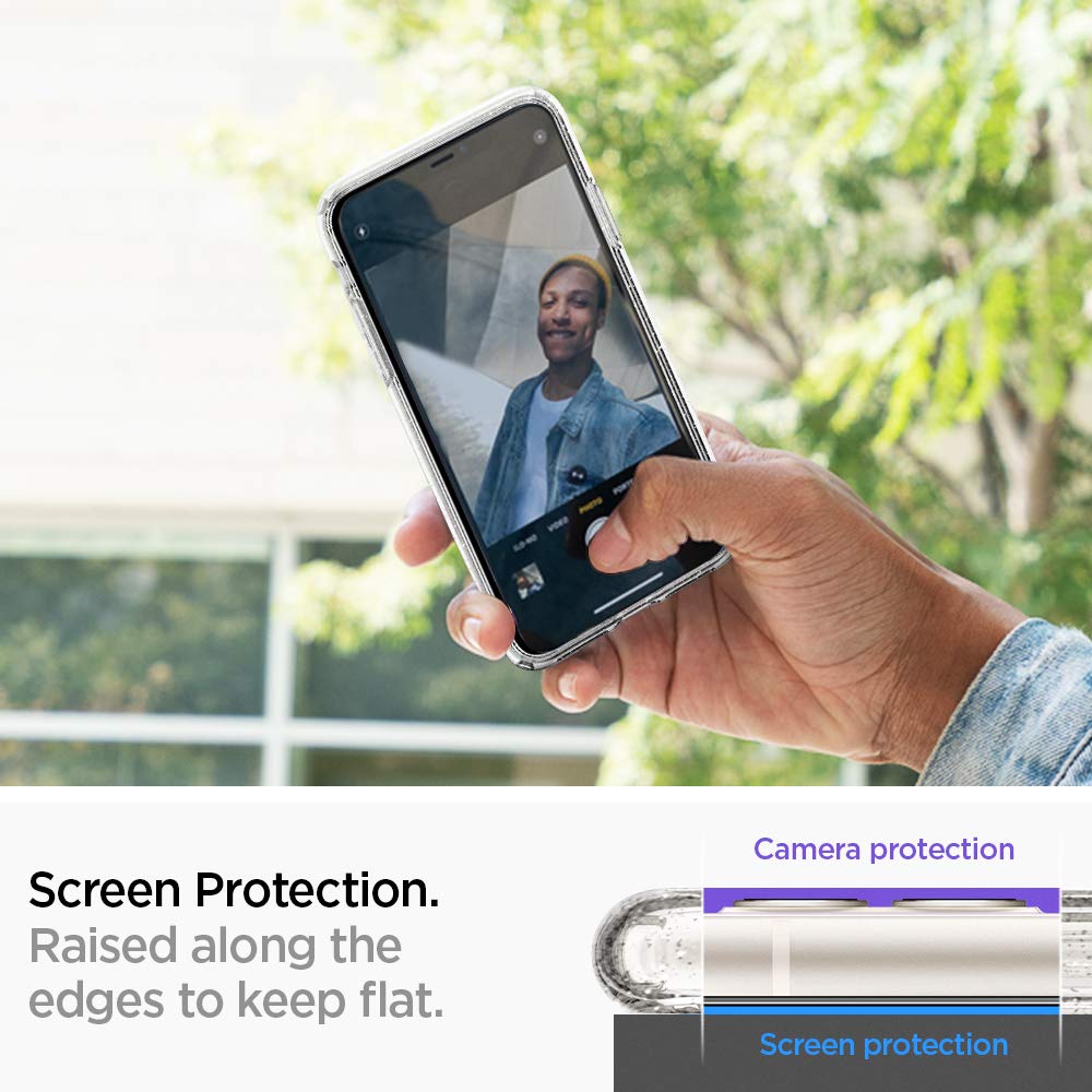 Spigen Crystal Glitter Cover Case For Iphone 11 - Body Material: Tpu