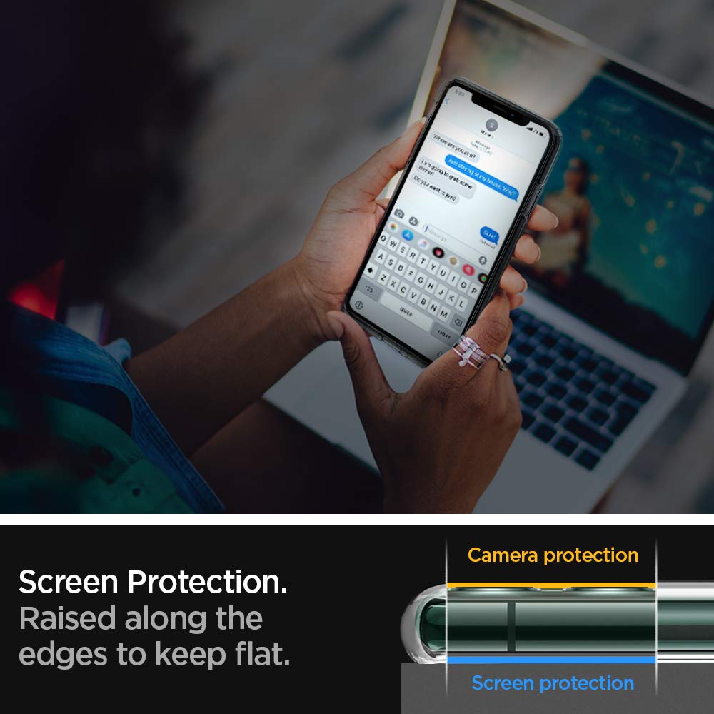 Spigen Cover Case For iPhone 11 Pro- Crystal Clear