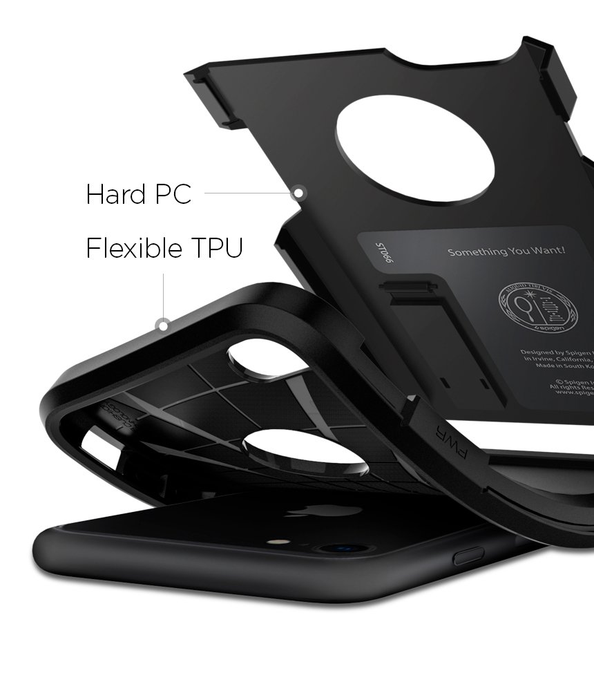 Spigen Cover Case For iPhone 8/7- Black