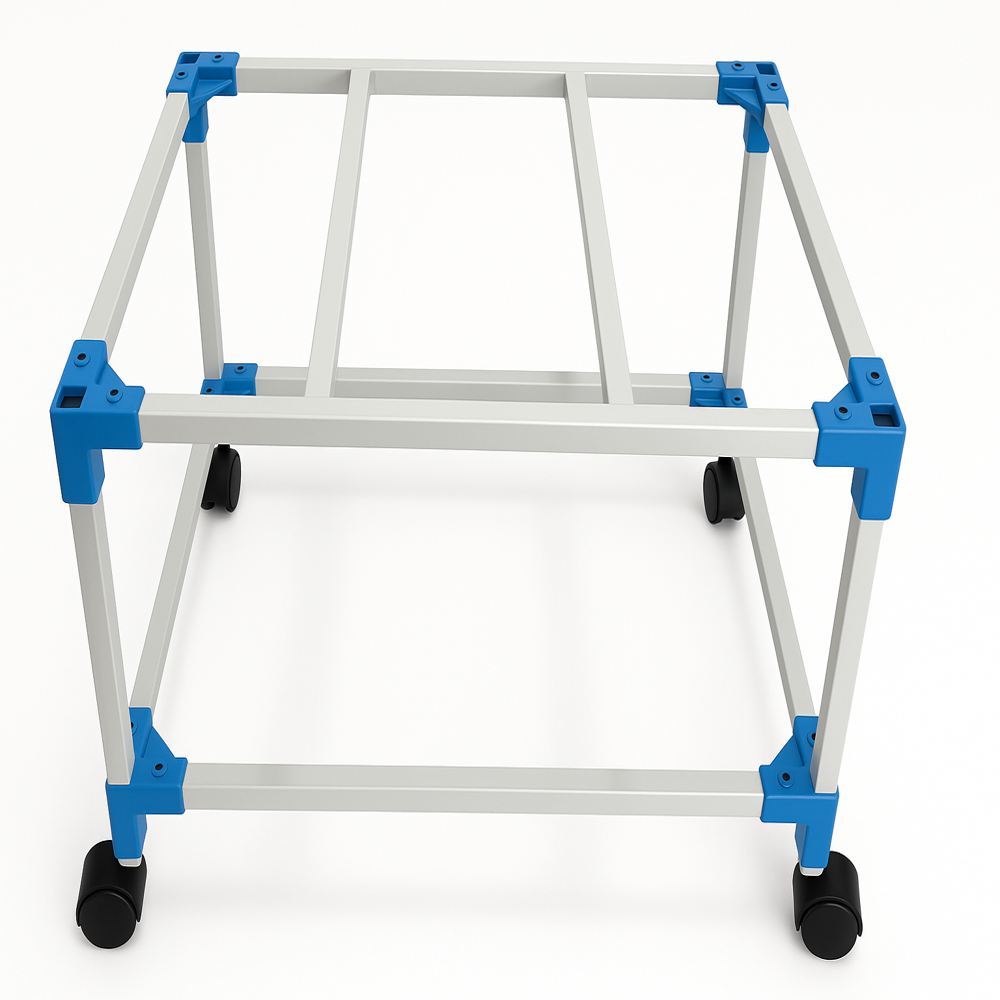 BLUE CORNER COOLER STAND