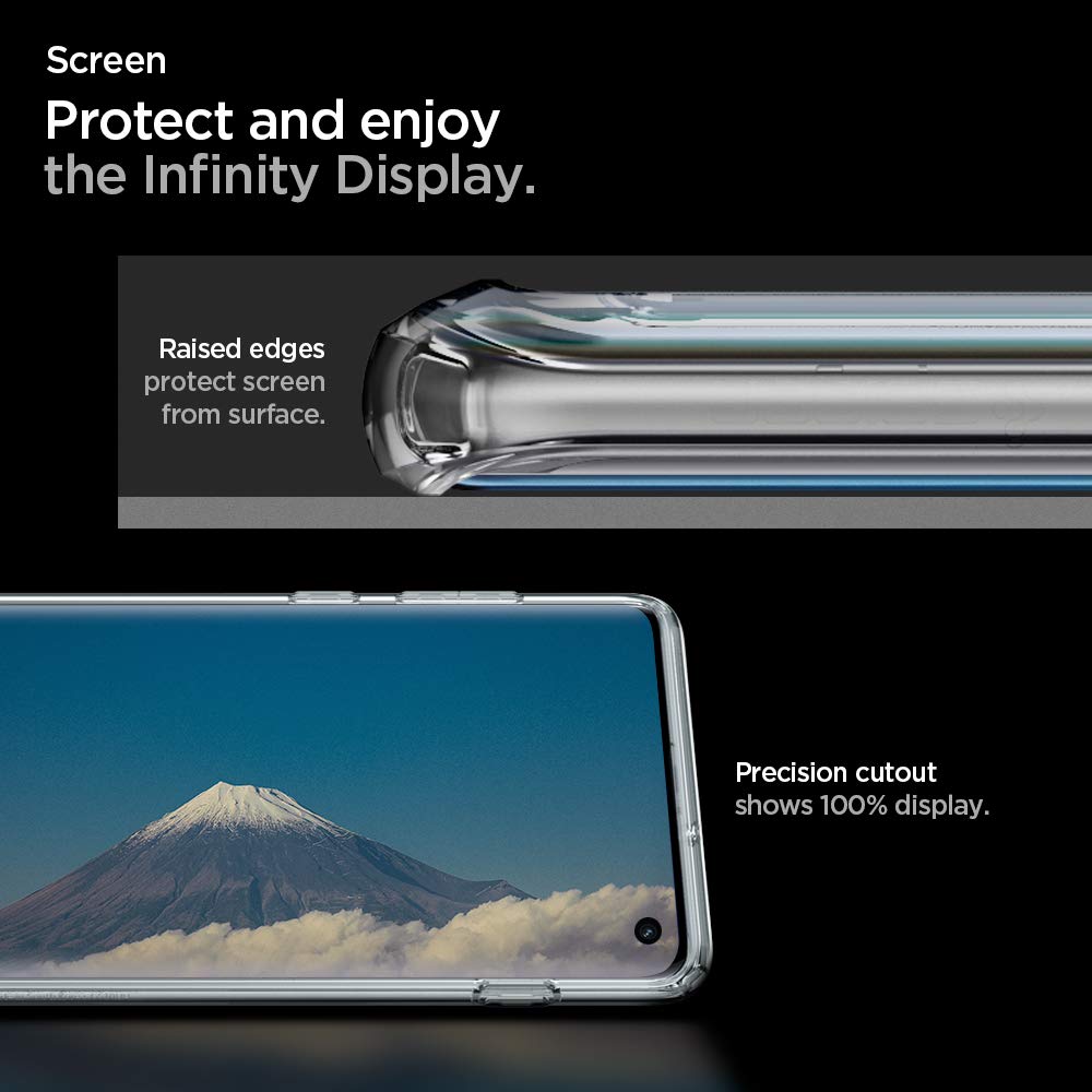 Spigen Cover Case for Samsung Galaxy S10- Crystal Clear