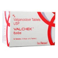 Valchek 450 Mg Tablets - Ingredients: Valganciclovir 450mg