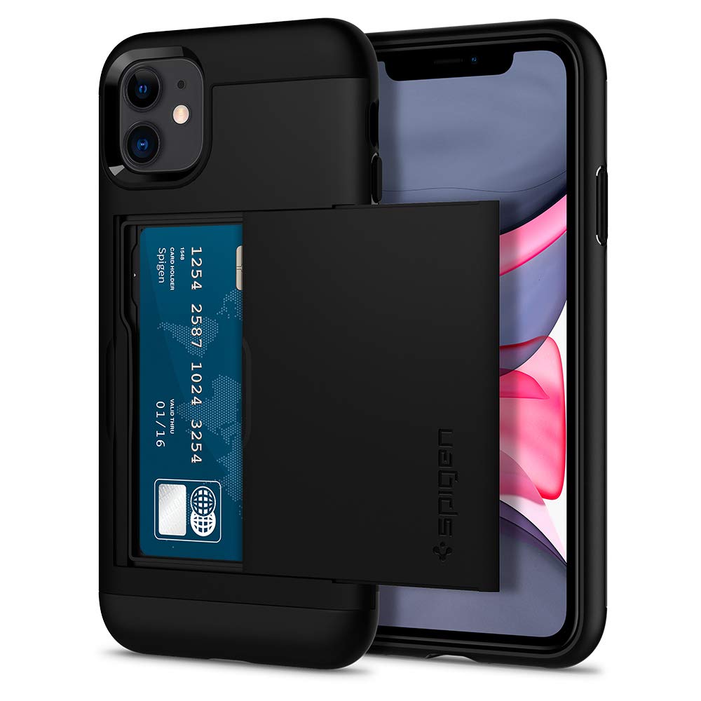 Spigen Cover Case For iPhone 11- Black