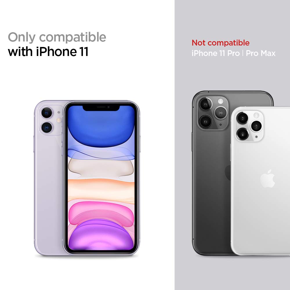 Spigen Cover Case For iPhone 11- Black