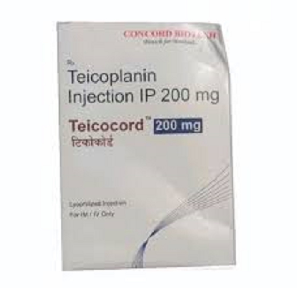 Teicocord 200 Mg Injection