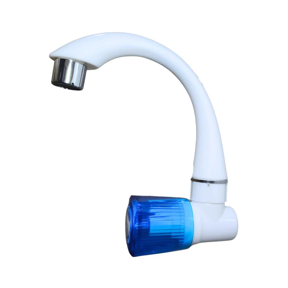 Ue Crystal Square Sink Cock - Color: White