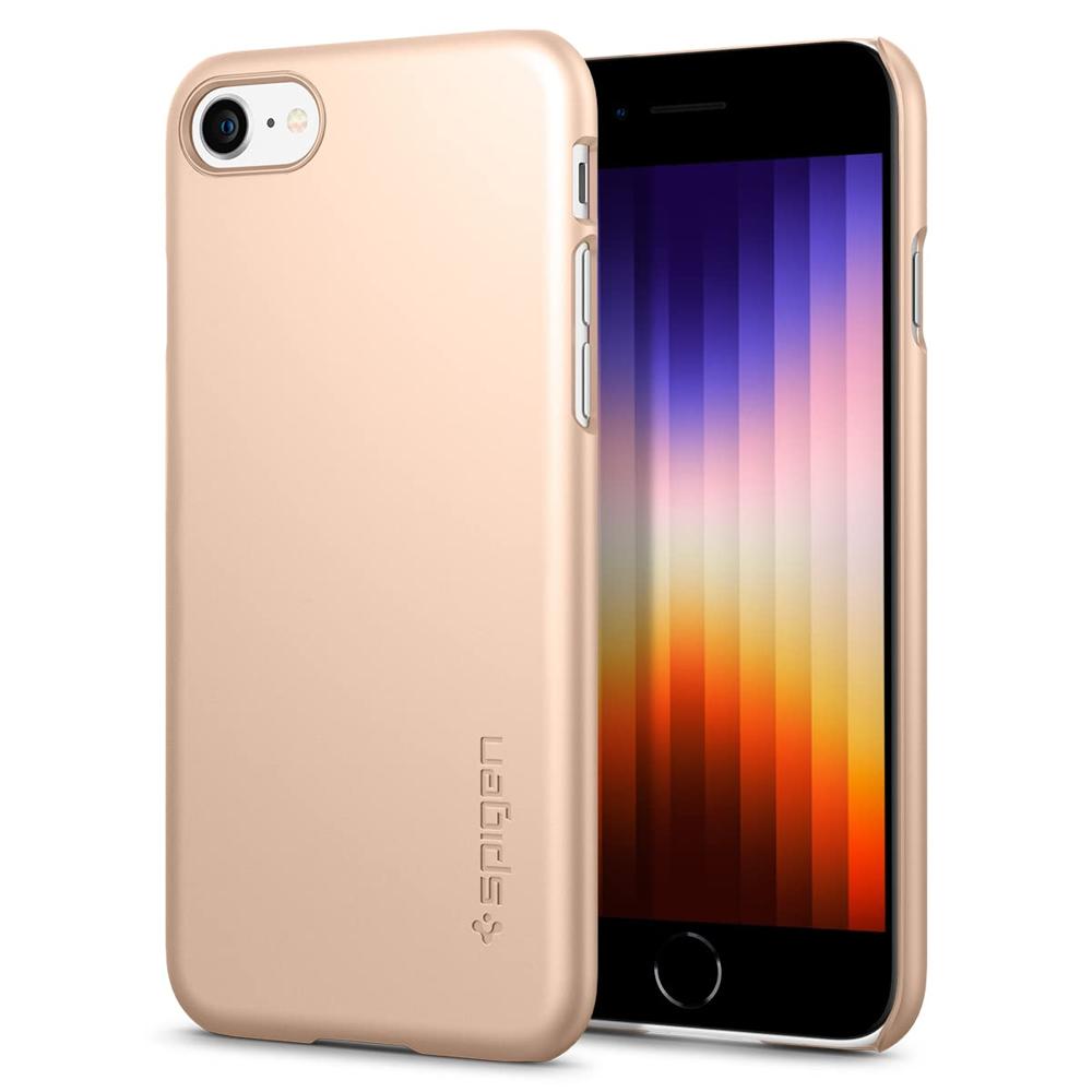 Spigen Case For iPhone SE/8/7- Champagne Gold
