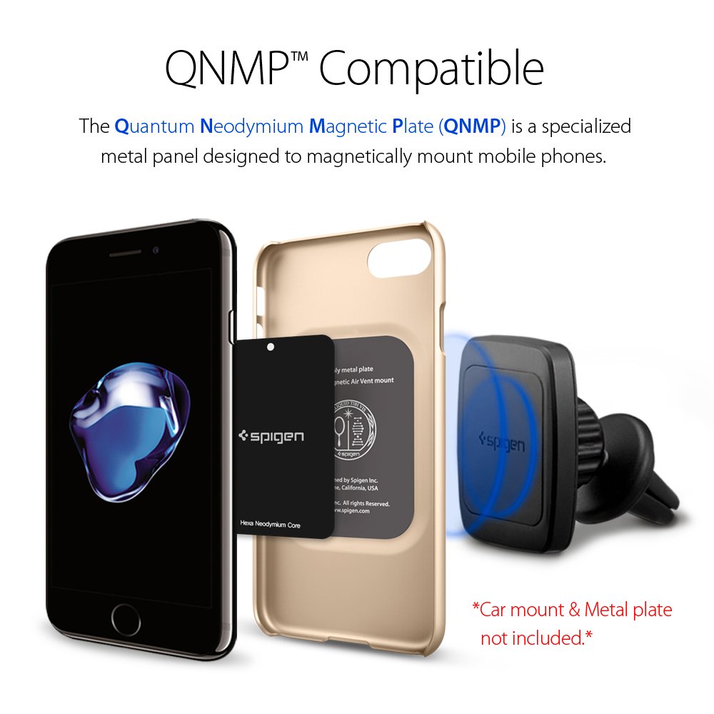 Spigen Case For iPhone SE/8/7- Champagne Gold