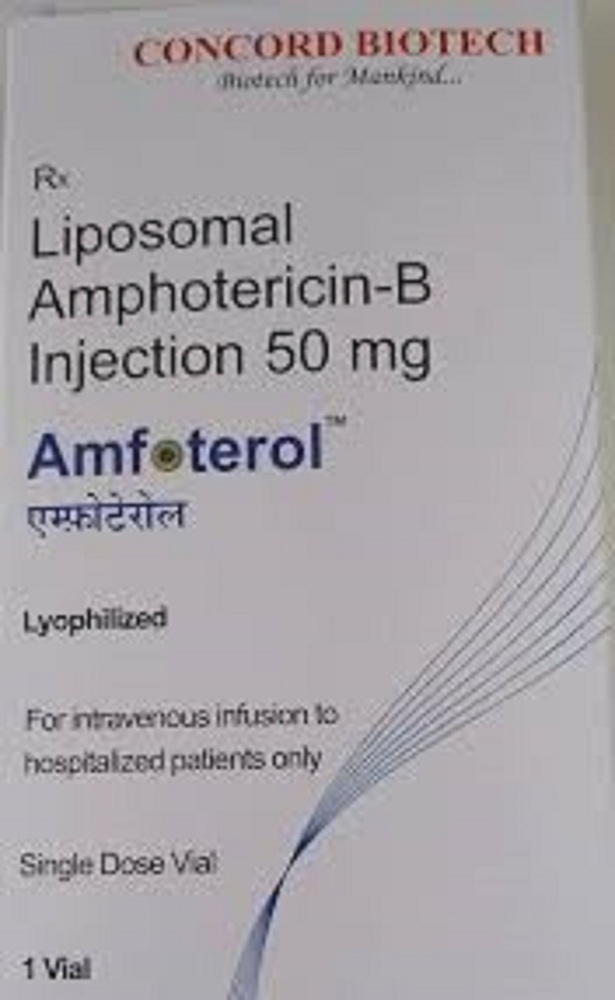 Amfoterol 50 mg Injcetion