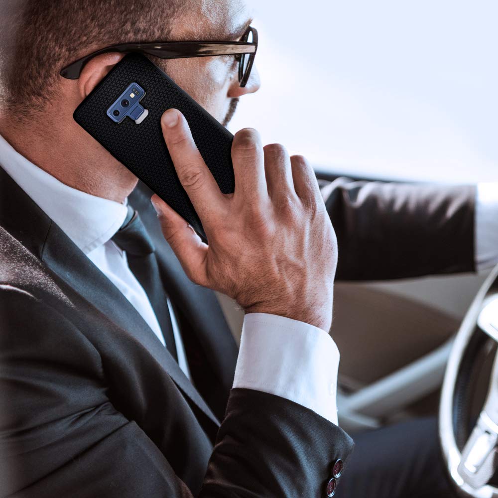 Spigen Case For Samsung Galaxy Note 9- Matte Black - Body Material: Tpu