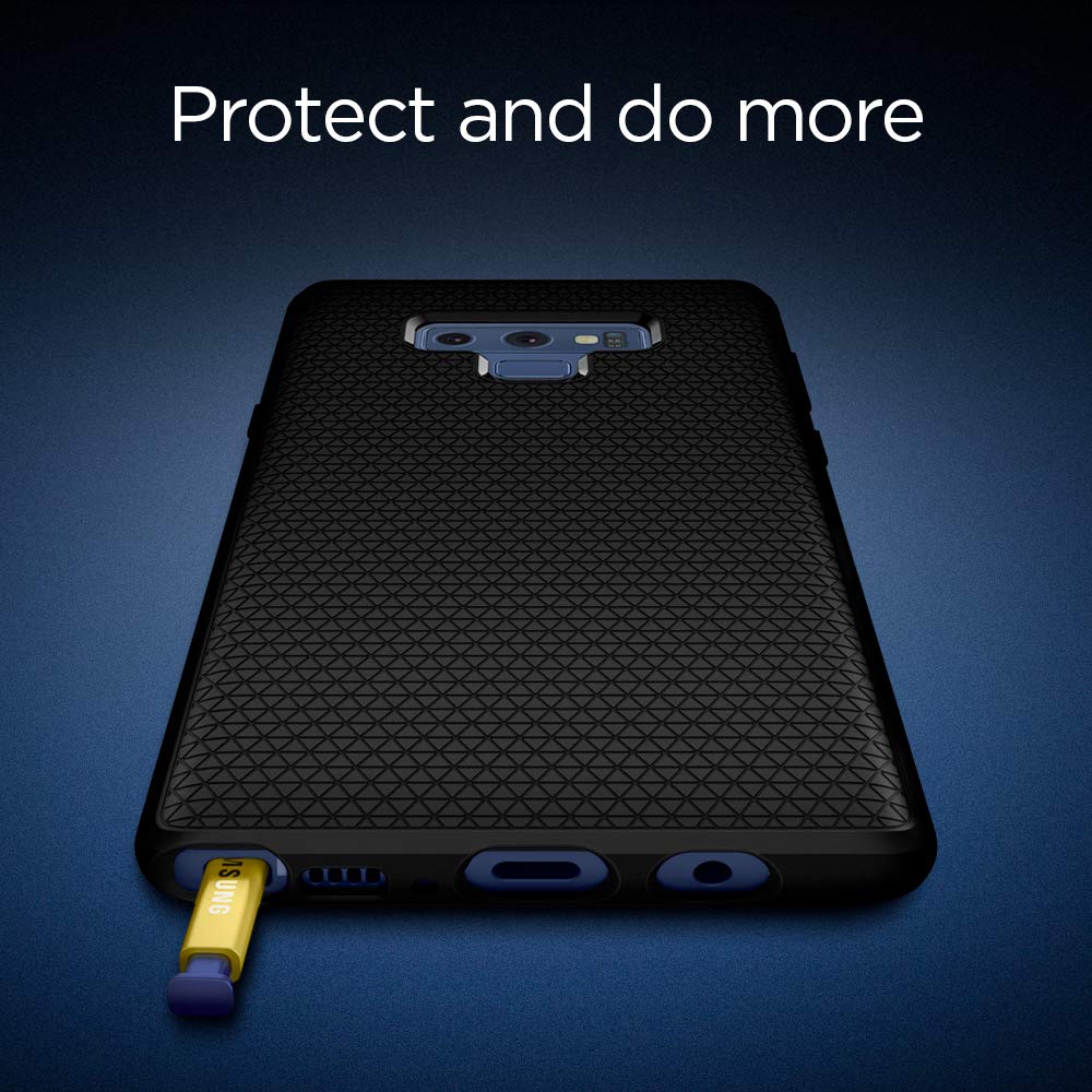 Spigen Case For Samsung Galaxy Note 9- Matte Black - Body Material: Tpu