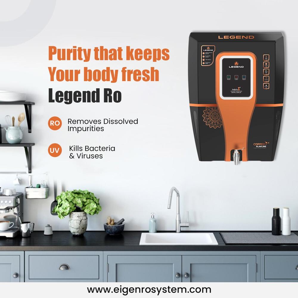 Reverse Osmosis (Ro) Cabinet Legend Brand - Capacity: 15 Ltr/Hr