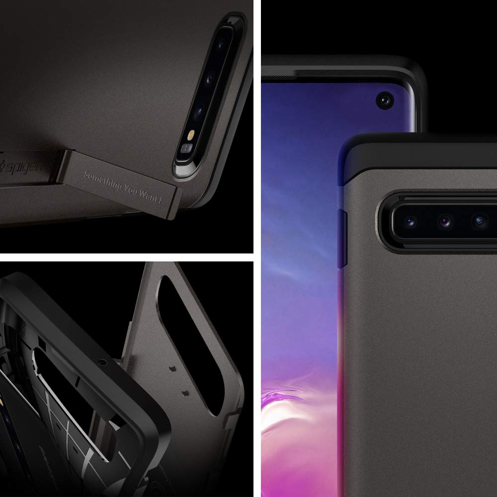 Spigen Case for Samsung Galaxy S10 Case- Gunmetal