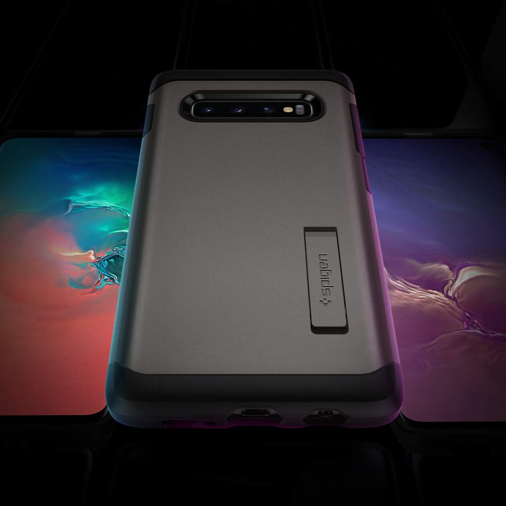 Spigen Case For Samsung Galaxy S10 Case- Gunmetal - Body Material: Polycarbonate