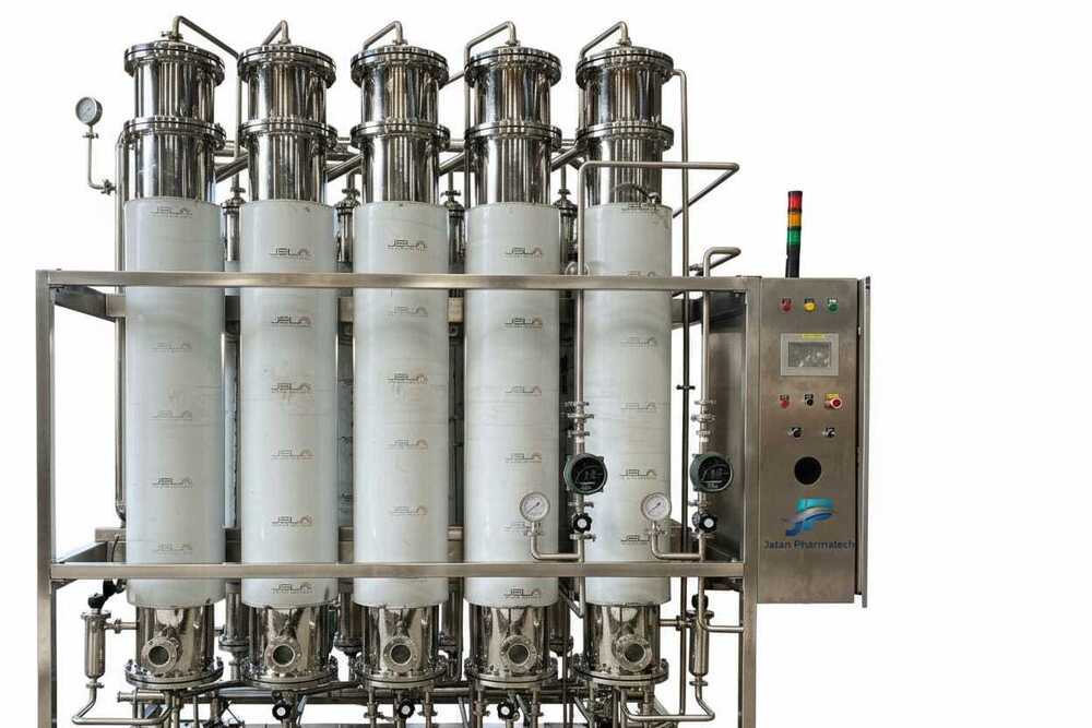 Multi Colunm Distilation Plant - Capacity: 500 Kg/Day