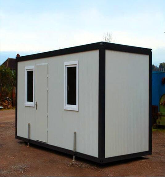 Portable Office Cabin - Color: White