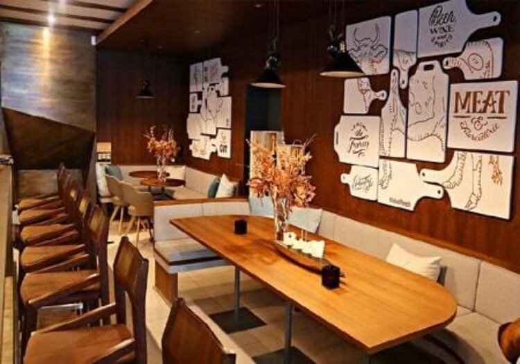 Restaurants Interior Designers - Color: Brown