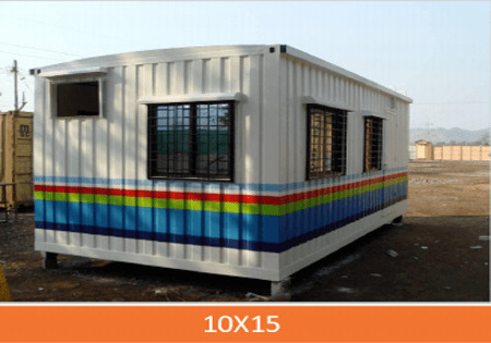 10X15 Security Tools Booths - Color: White