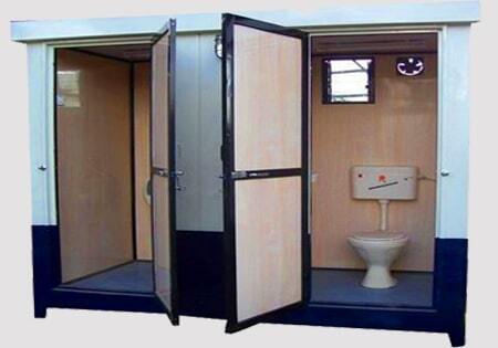 Toilet Cabins - Color: White