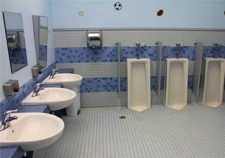 Ladies Washroom - Color: White