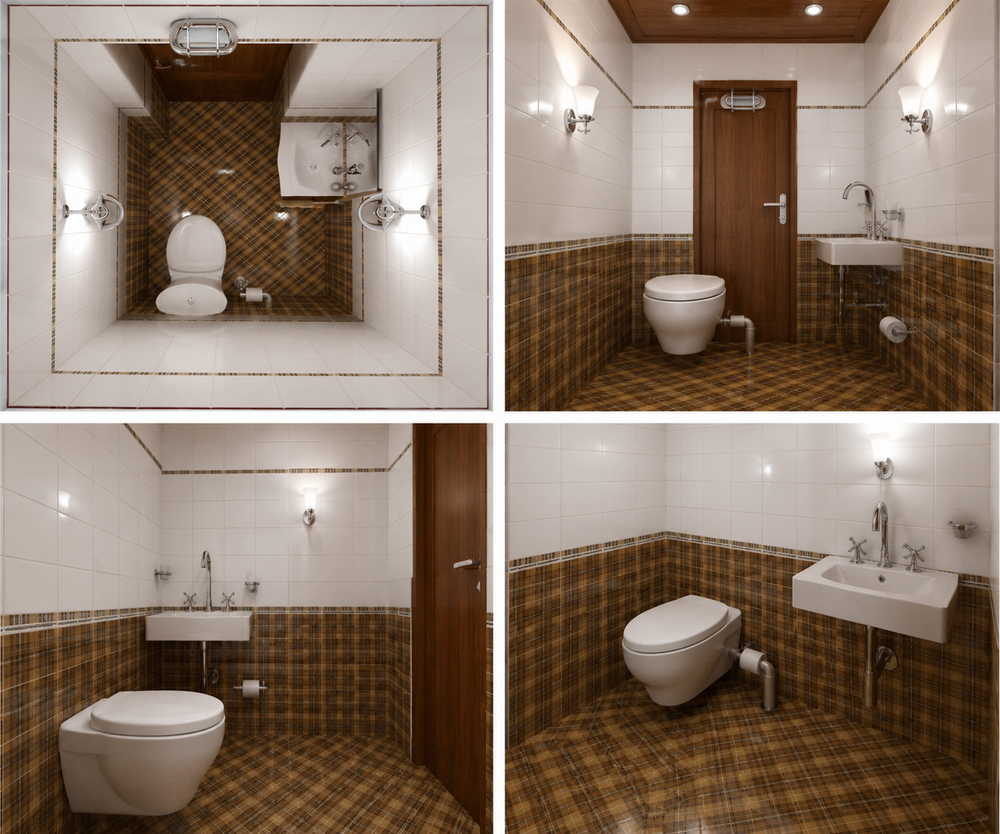 Portable cabin Attached Toilet