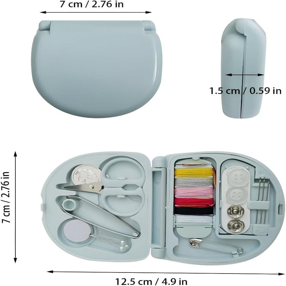 Mini Travel Sewing Kit - Color: Multicolor