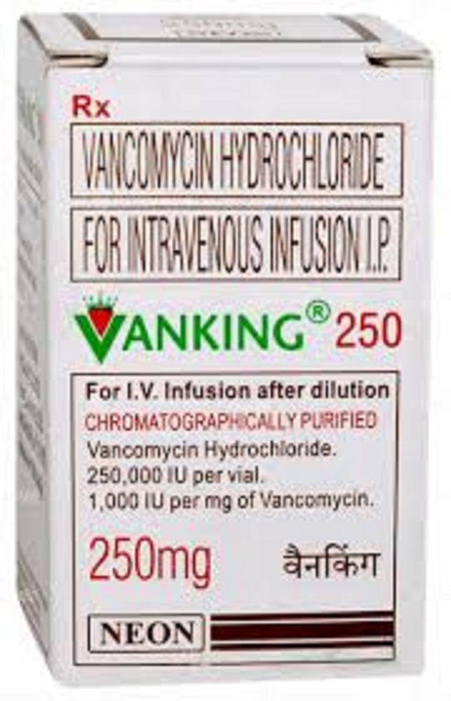Vanking Vancomycin 250 Mg Injection