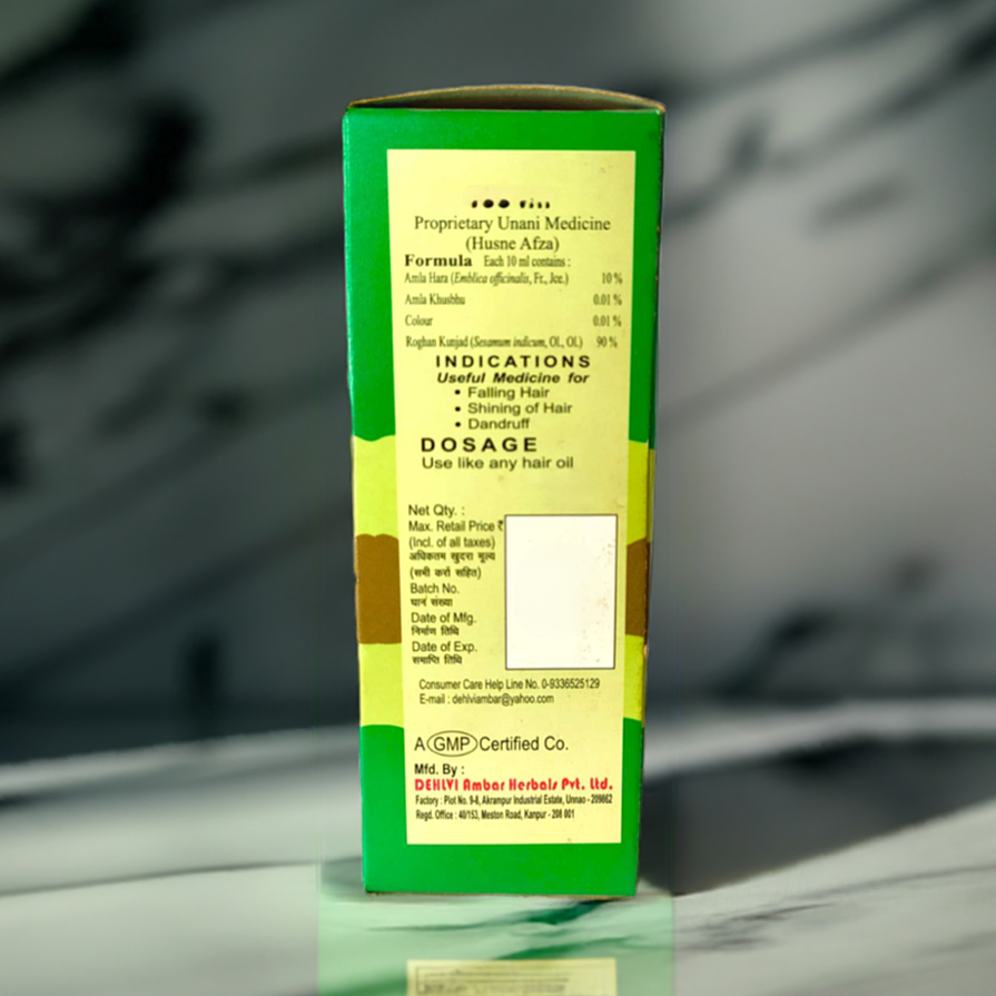 Dehlvi Roghan Amla Khas 200ml - Direction: As Directed By The Physician