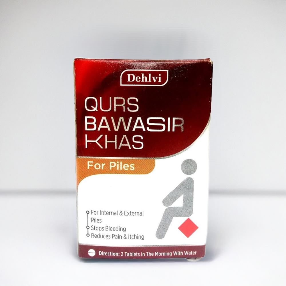 Dehlvi Qurs Bawasir Khas 40 Tablets