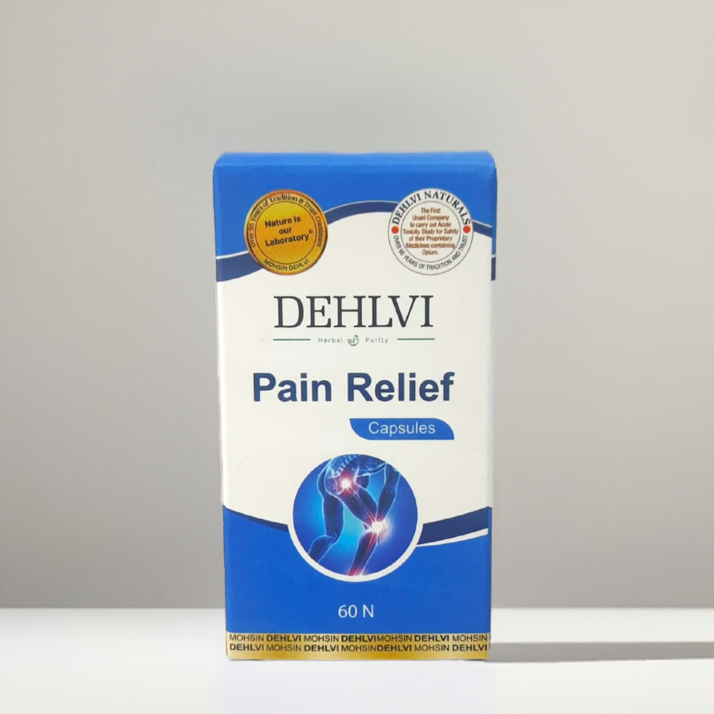 Dehlvi Pain Relief 60 Capsules