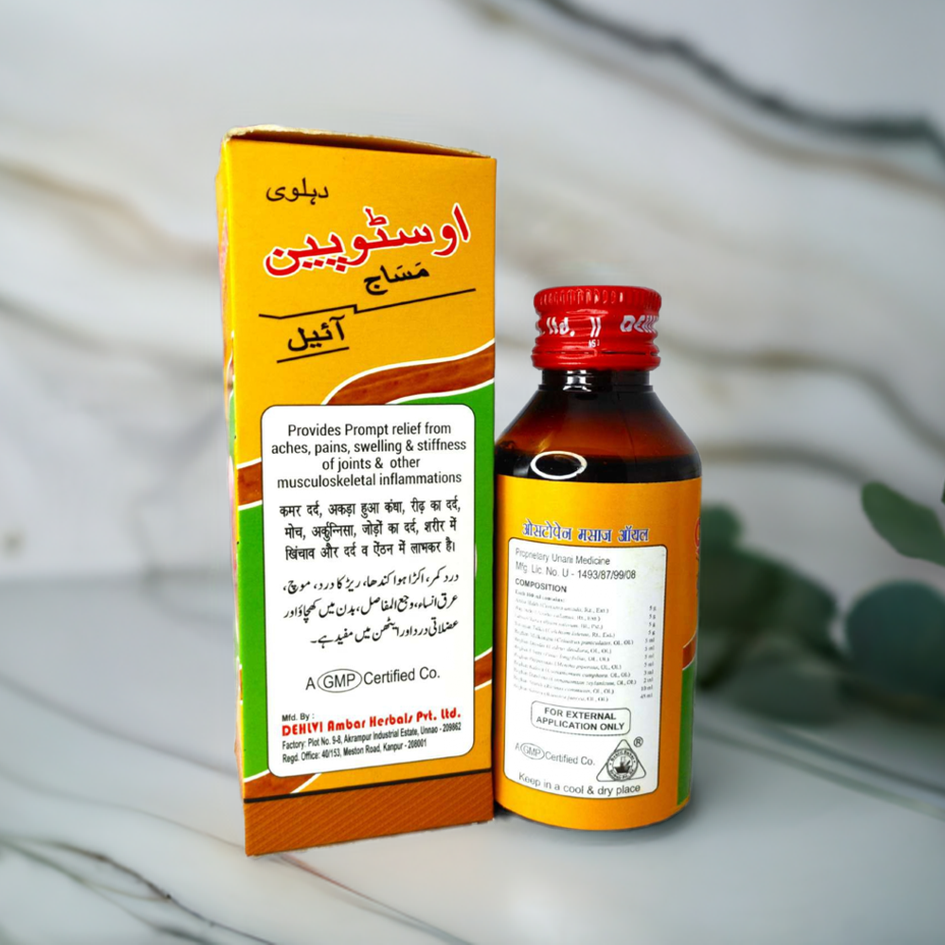 Dehlvi Ostopain Massage Oil 100ml