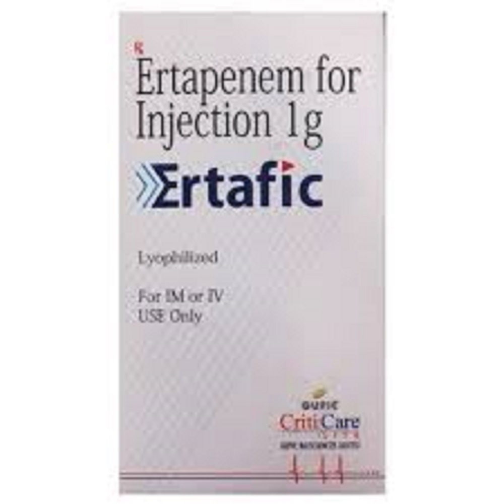 Ertafic Ertapenem 1 g Injection