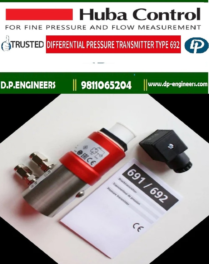 Huba Control Differential Pressure Transmitter; 692.918007101