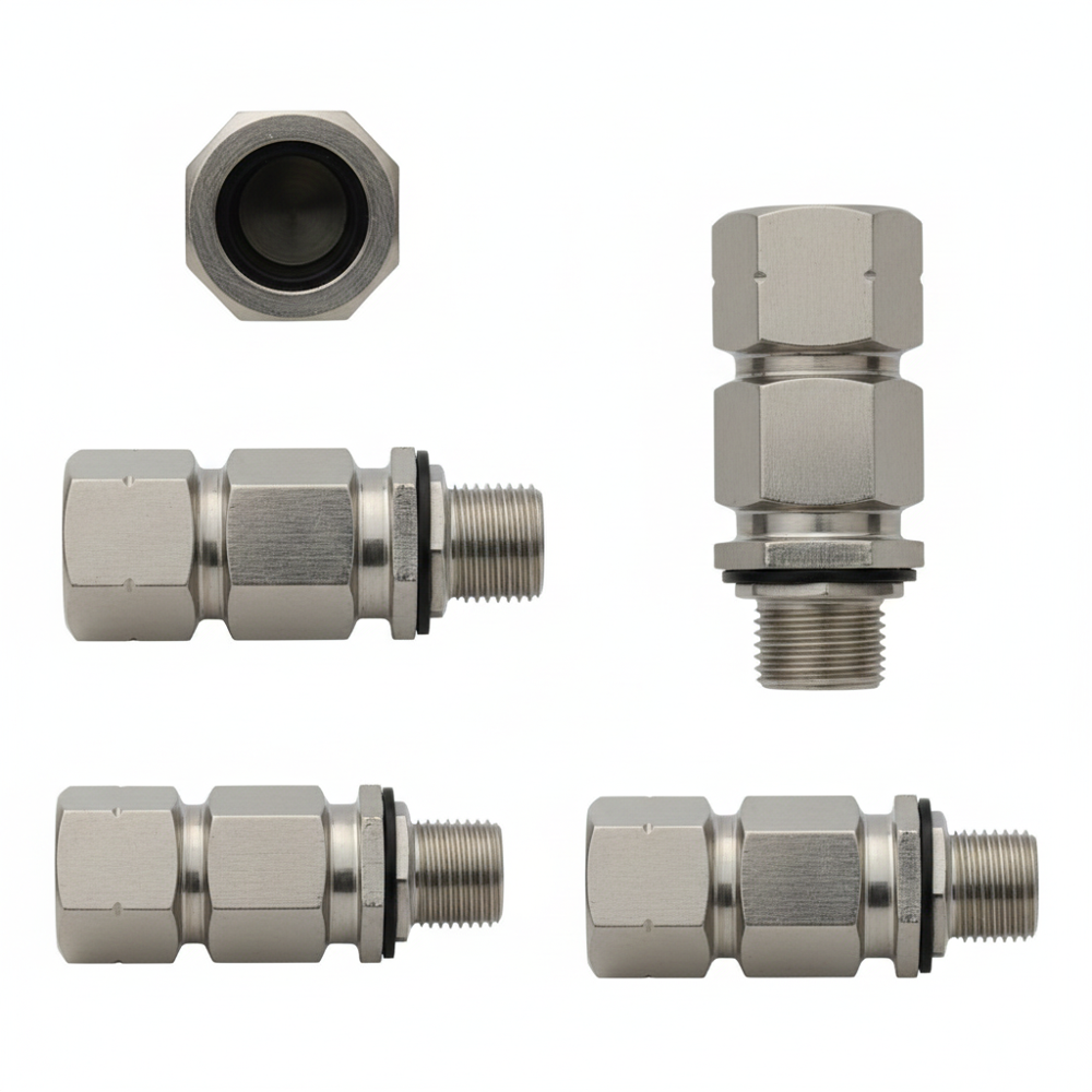 12 NPT Stainless Steel SS304SS316 cable glands