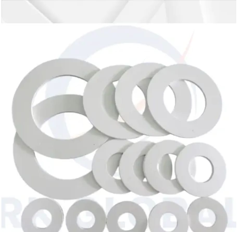 Ptfe Gasket - High Chemical Resistance, Customizable Sizes & Shapes | Ideal For Oil, Air, Gas, Water Sealing Applications
