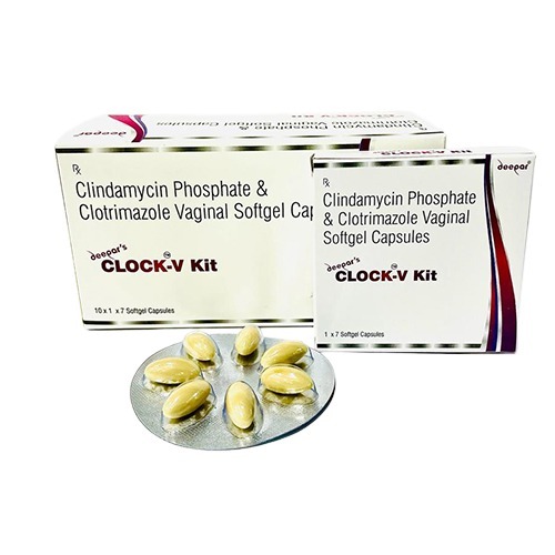 Clindamycin Phosphate And Clotrimazole Vaginal Softgel Capsules - Storage Instructions: Dry Place