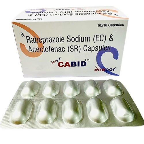 Rabeprazole Sodium EC And Aceclofenac SR Capsule