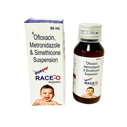 ofloxacin metronidazole simethicone syrup