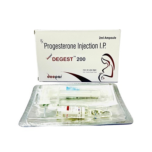 Progesterone Injection Ip - Physical Form: Liquid